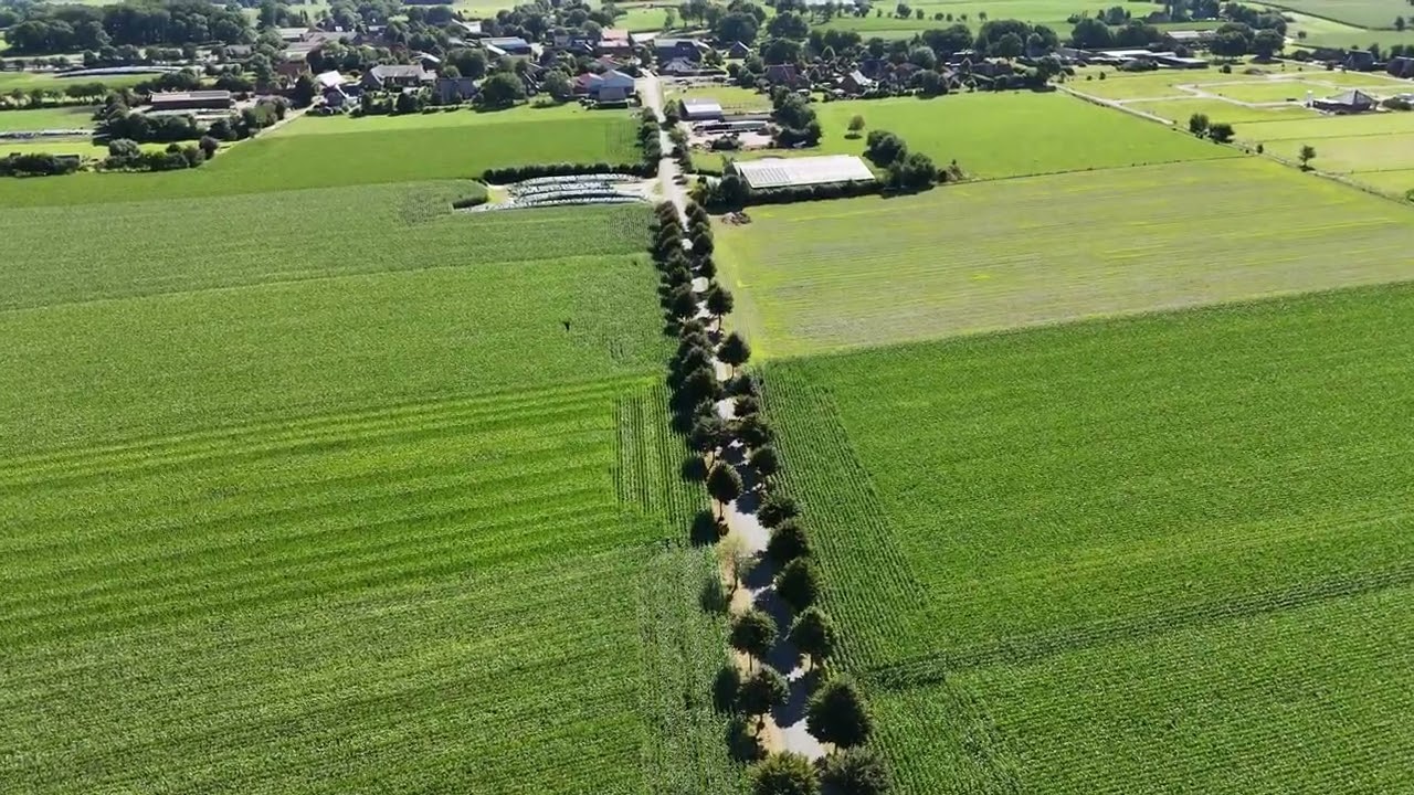 360° Schwenk und anschließender Flug von Nindorf Richtung Lamstedt und zurück