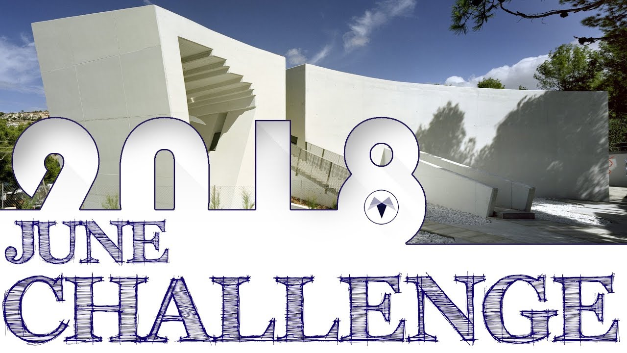 June challenge - 2018 - Architecture Daily Sketches