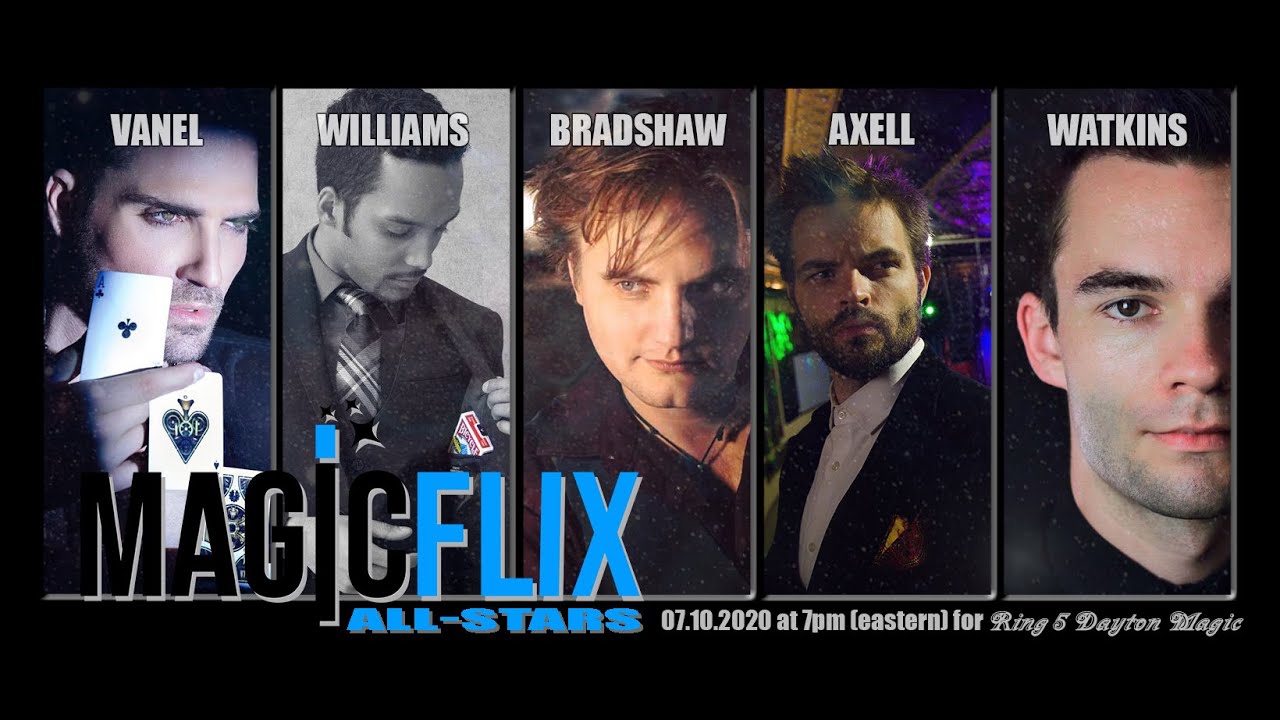 MAGICFLIX Mega Lecture for DAYTON RING 5 magic club. Incredible Magic Tutorials from pros!