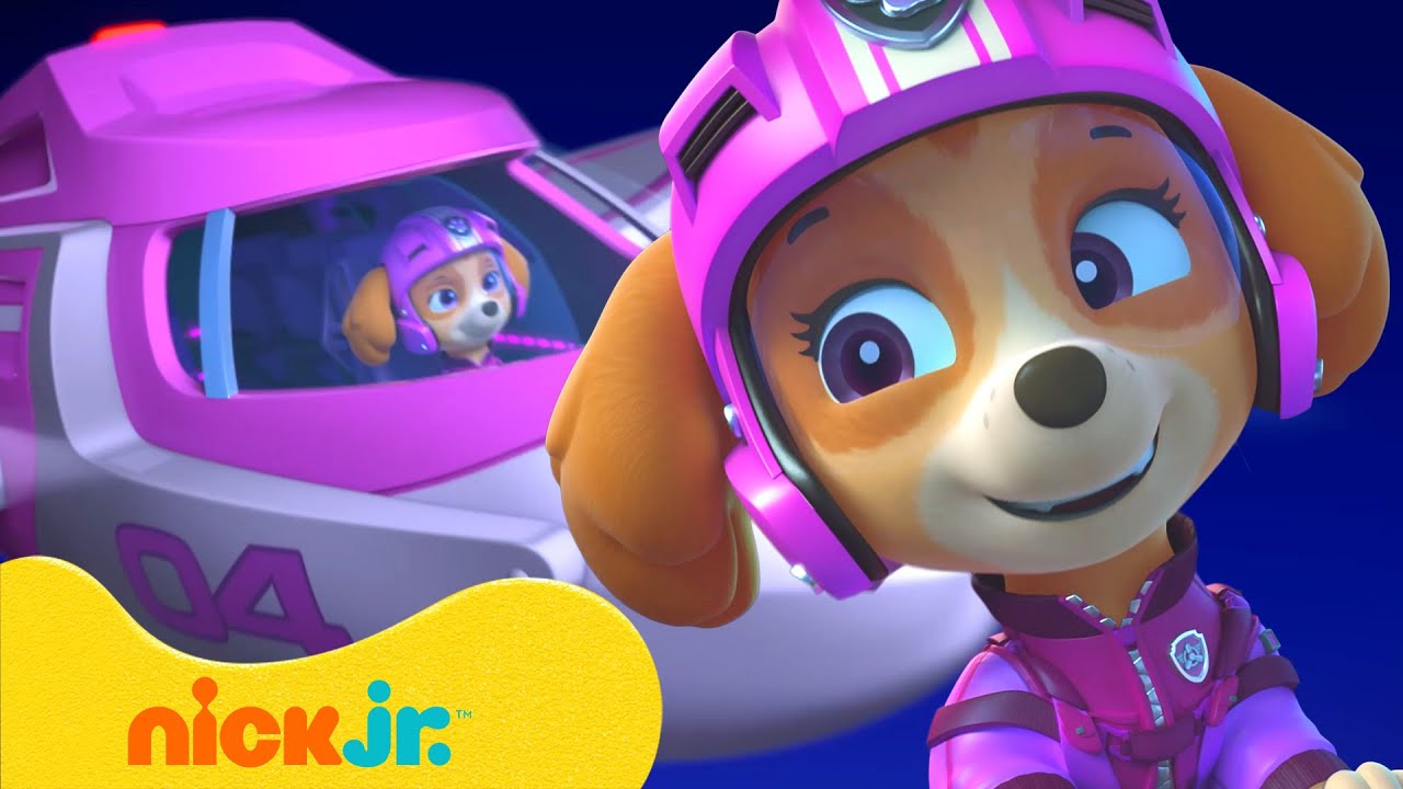 PAW Patrol Air Rescue To The Rescue! w/ Skye ✈️ Learn Teamwork | Nick Jr.