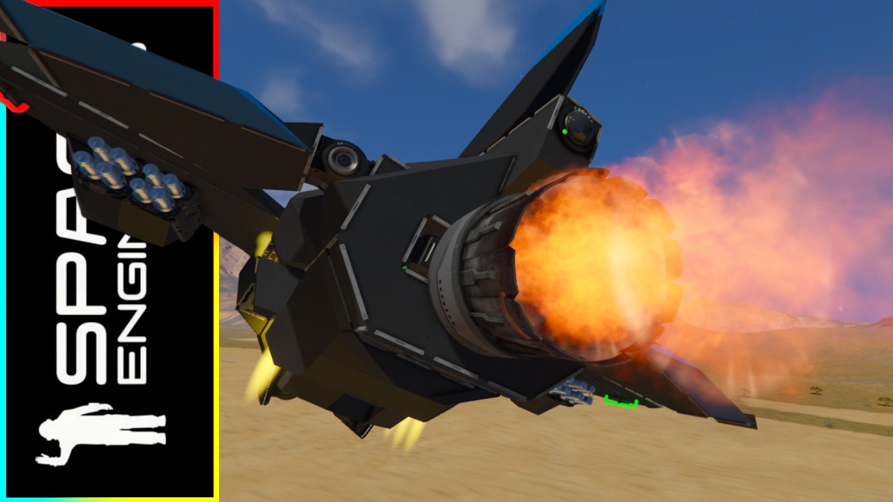 Модификация карданного реактивного двигателя для гуманоида! - Space Engineers