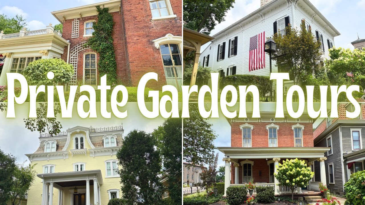35 Dreamy Private Mini Garden Tours Old Town Circleville & Lancaster, Ohio 🦋