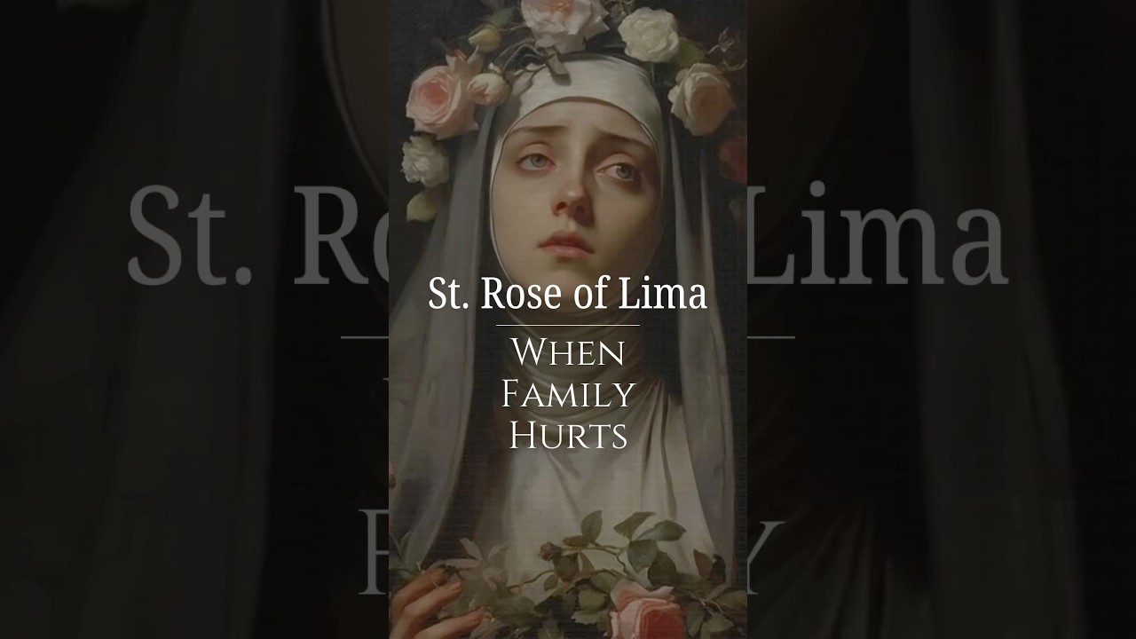 St. Rose of Lima: The Saint Who Found Holiness in a Broken Home….