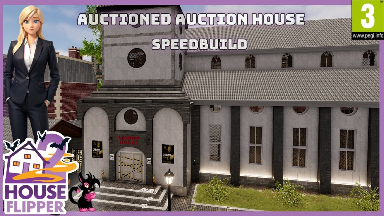 House Flipper 2 |Auctioned Auction House  - Speedbuild - Scooby-Doo DLC