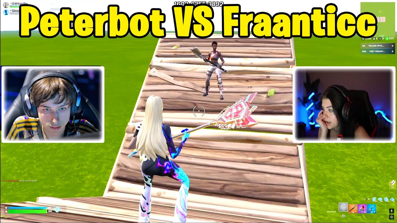 Peterbot VS Fraanticc 1v1 Buildfights