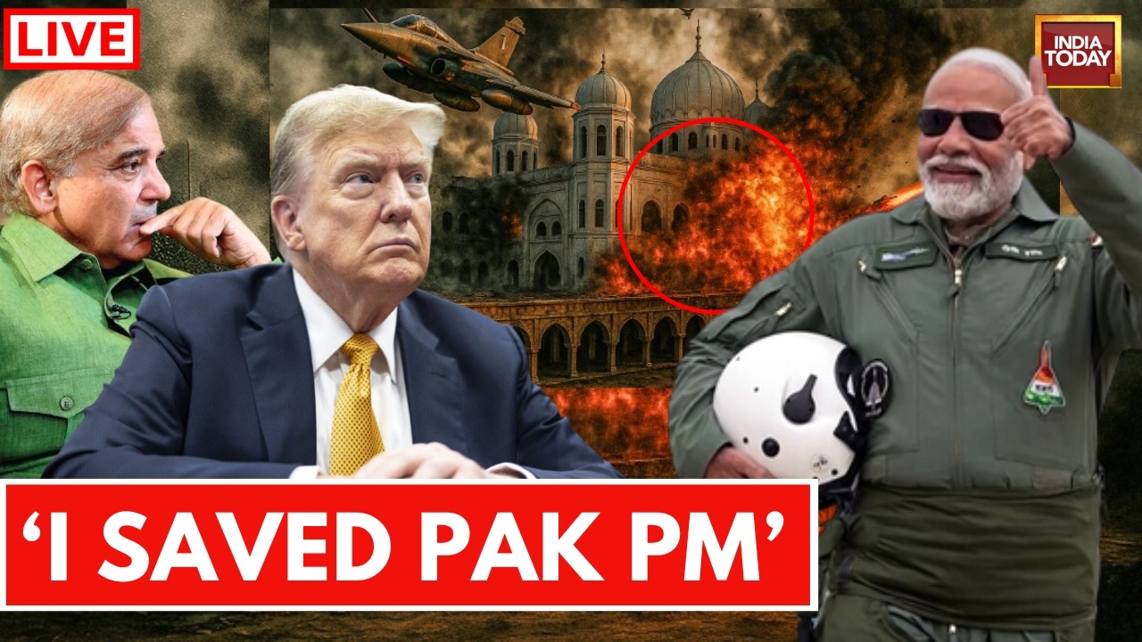 Trump Live: Trump On India-Pakistan Conflict, Says Pak PM Would've Been Killed | Ind-Pak War