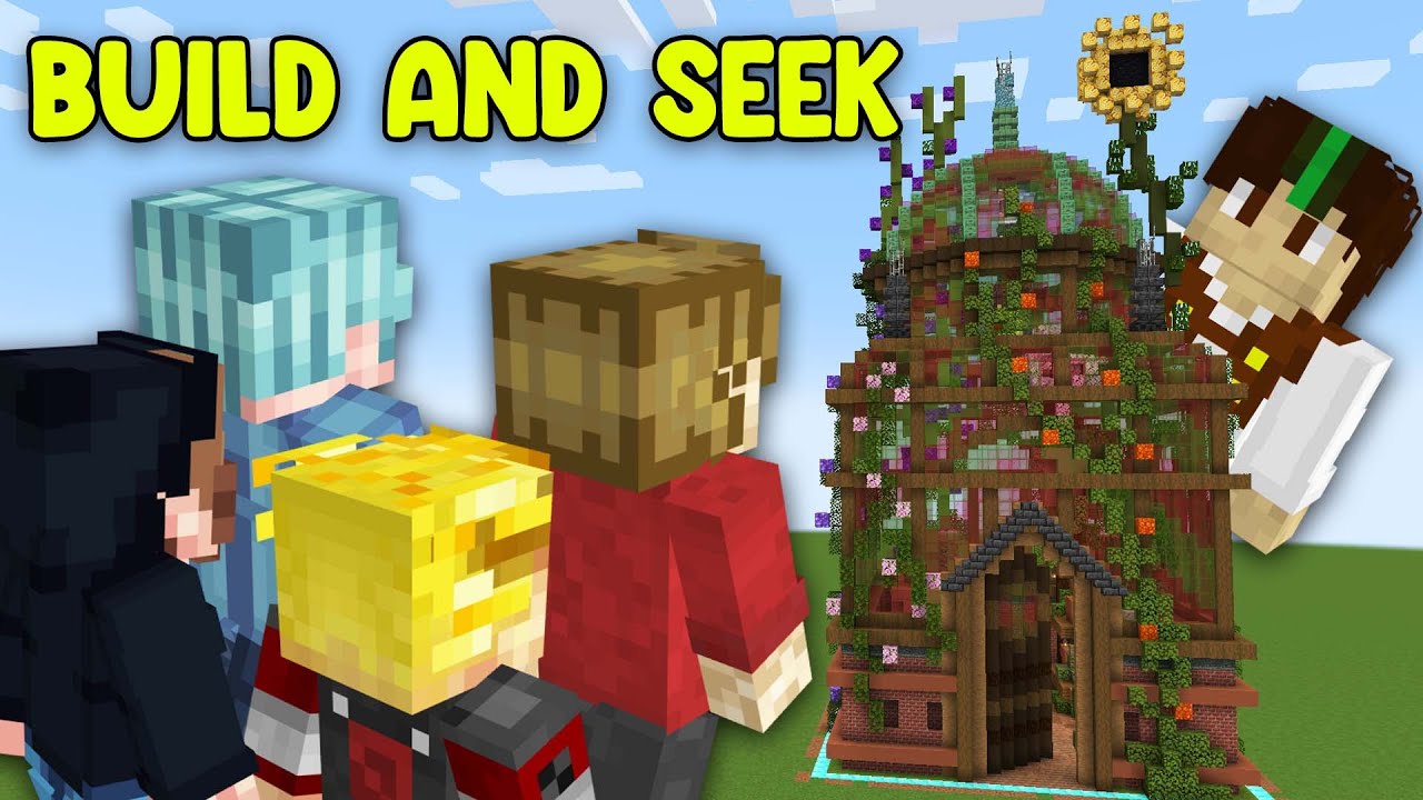 Massive Green House! | Minecraft Build and Seek