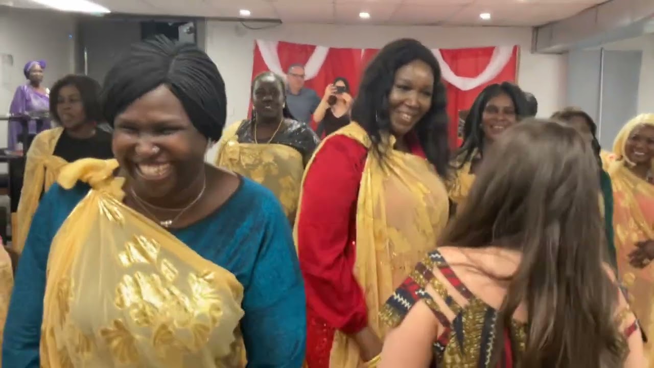 Diaar Muonyjang of Windsor throw wedding shower for Arop & Kiara joined by Diaar Muonyjang of London