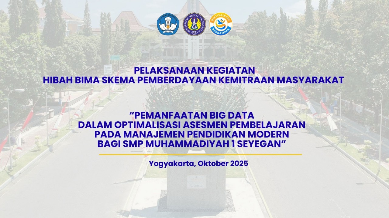 PELAKSANAAN KEGIATAN HIBAH BIMA SKEMA PEMBERDAYAAN KEMITRAAN MASYARAKAT