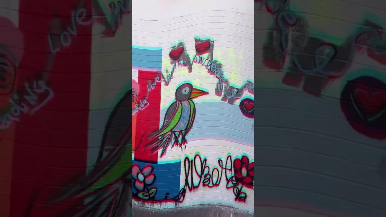 Watch This 😻 Amazing Street Art In Las Vegas 👌🏻 Graffiti Art And House Music #modernart #graffiti