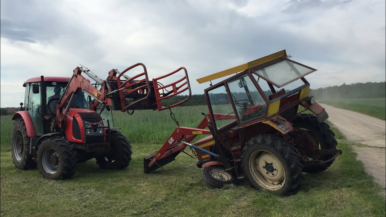 ☆ Wiosna 2016 ☆ Urwanie koła w Władymircu T-25 ☆ ( Zetor proxima 85 )㋡