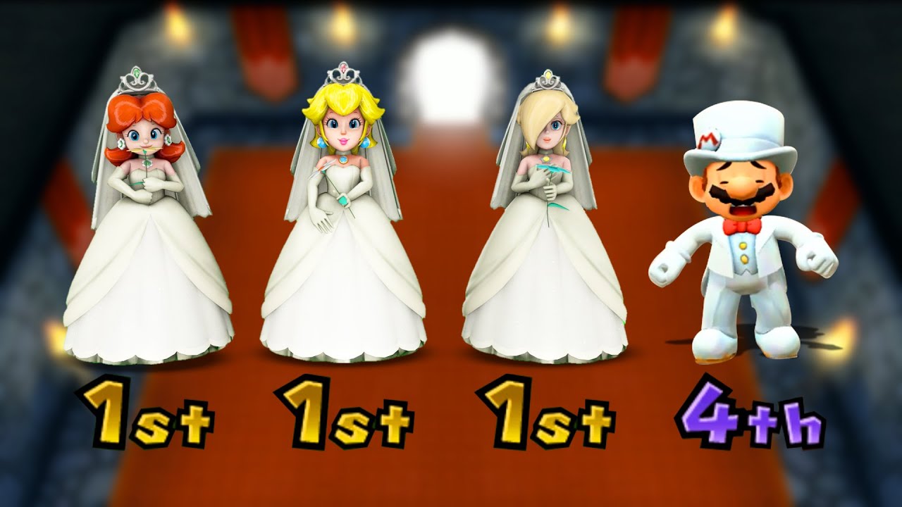 【マリオパーティシリーズ】すべての1vs3ミニゲームプリンセス VS マリオ