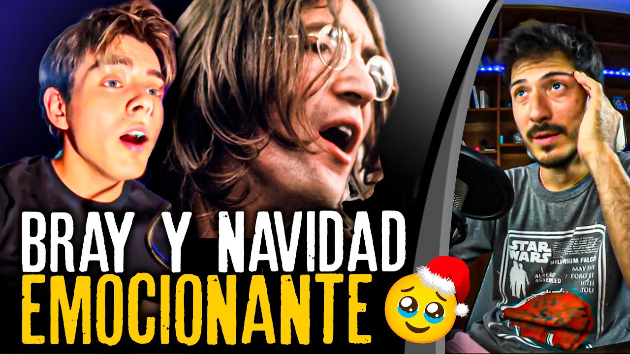 Comparo a BRAYON con JOHN LENNON  cantando para NAVIDAD