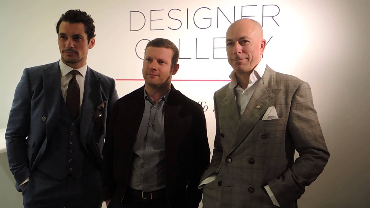 David Gandy, Dylan Jones & Dermot O'Leary - London Collections Men