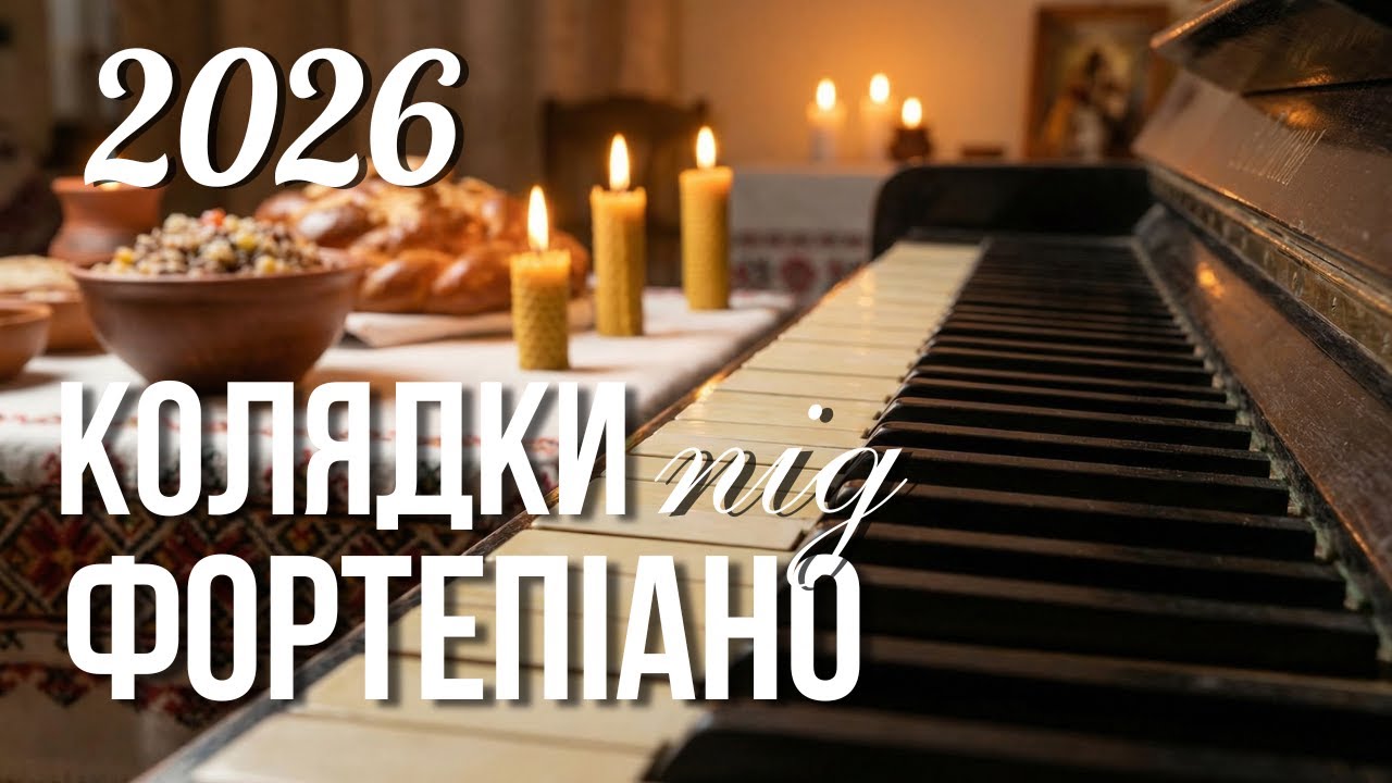 Українські колядки на фортепіано | збірка найкращих колядок | Різдво - 2026 | Інструментальні