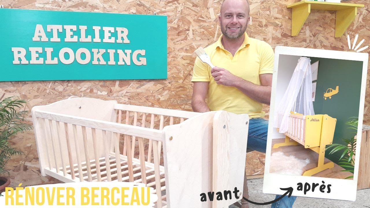 Comment RENOVER un Lit Bébé FACILEMENT? (étape par étape)