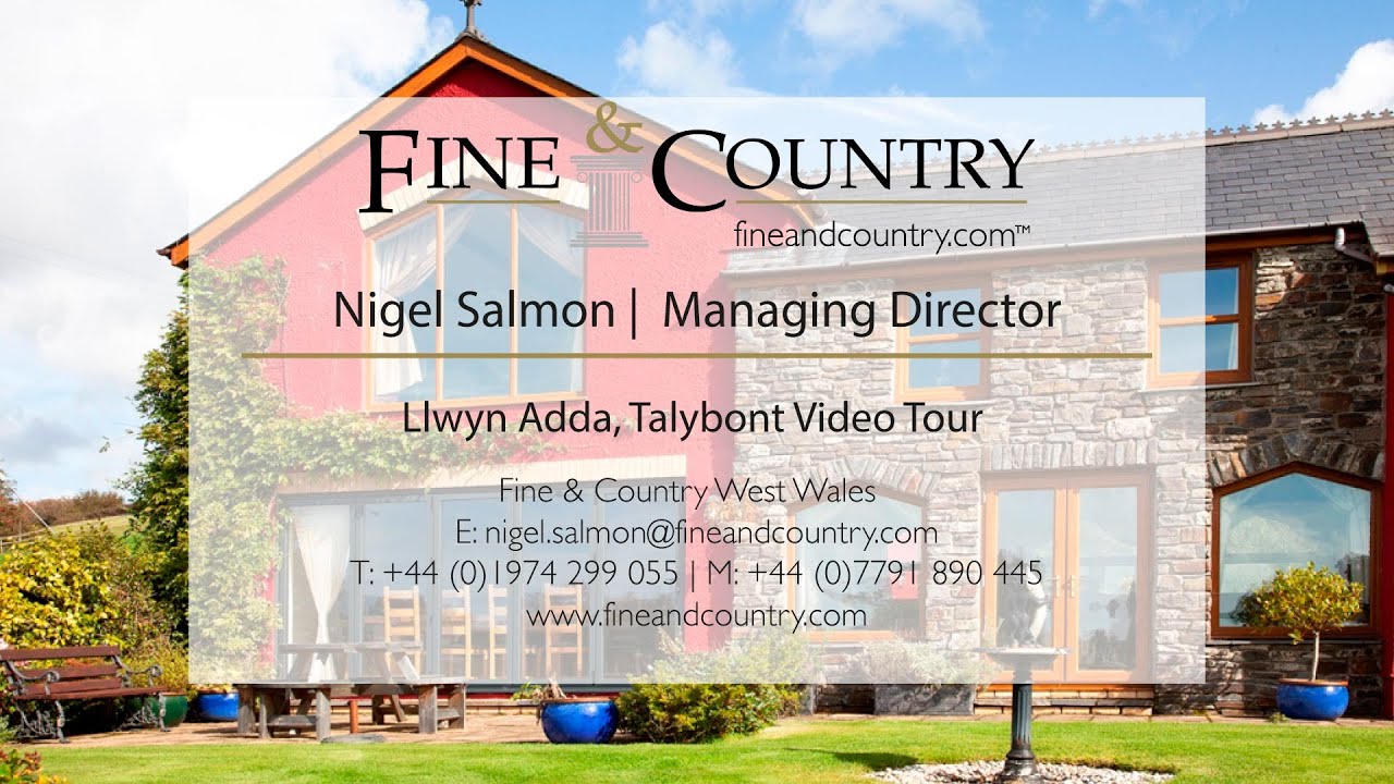 Llwyn Adda, Talybont Video Tour | Fine & Country West Wales