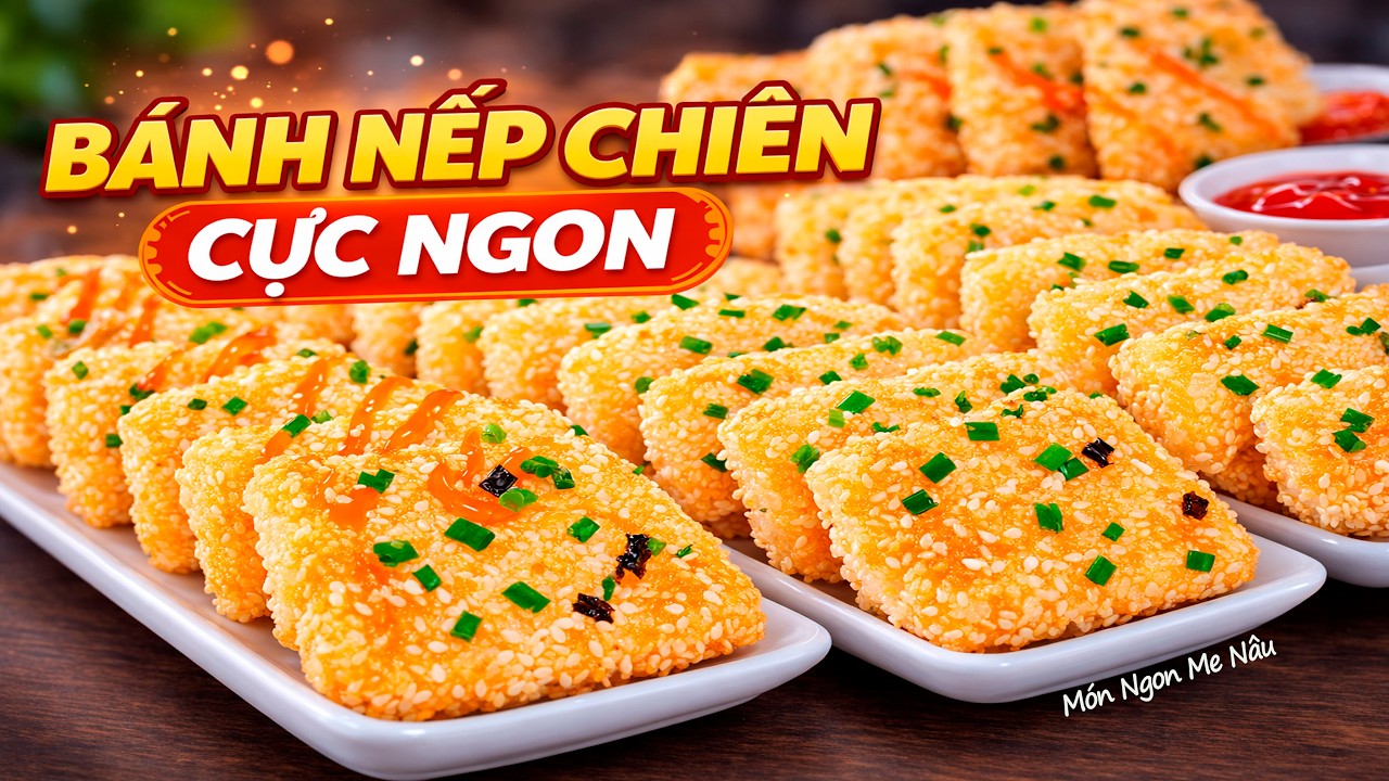 Đừng Bỏ Xôi Dư! Làm Xôi Rán Tẩm Mè Giòn Rụm Ăn Là Ghiền