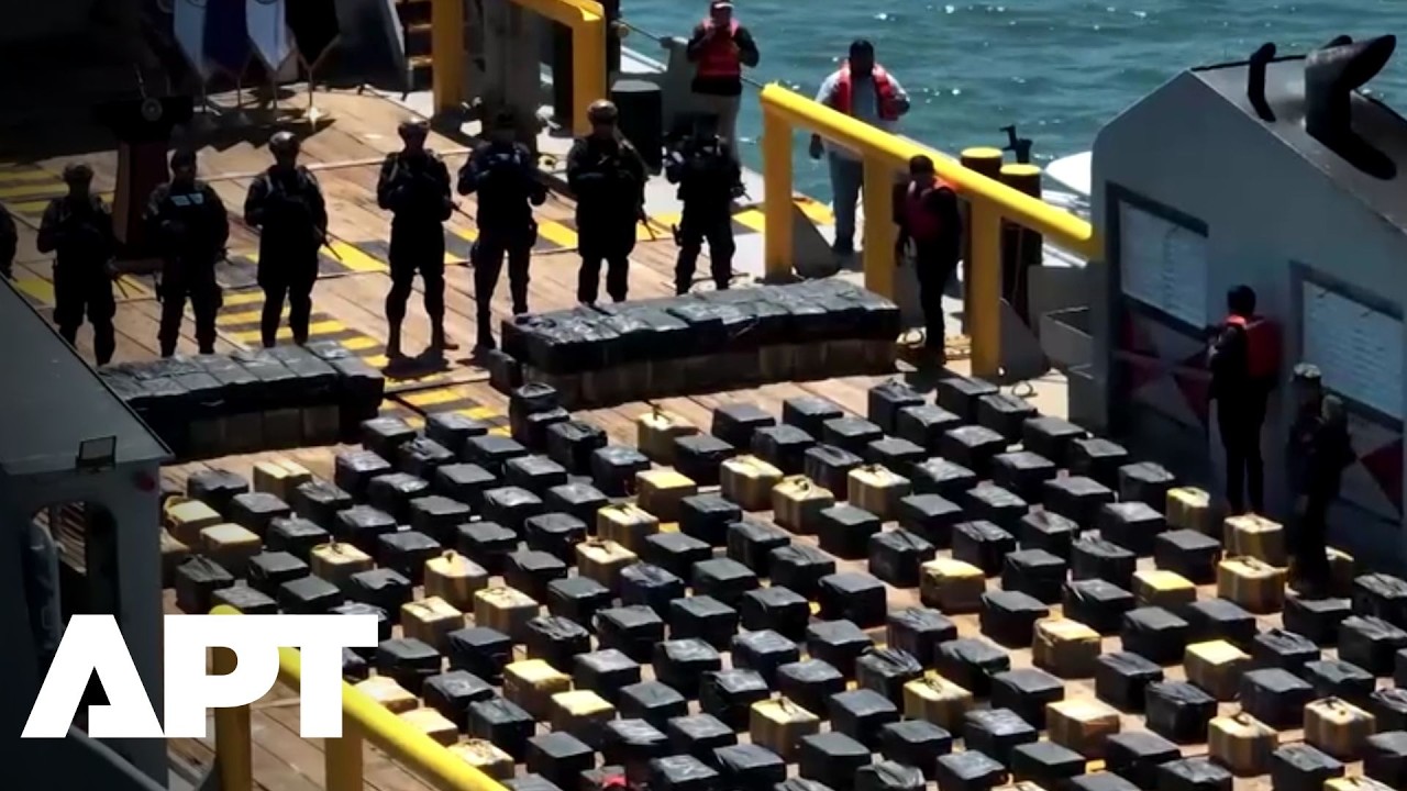 WATCH | El Salvador Navy Snatches 6.6 Tonnes of Cocaine Worth $165M | APT
