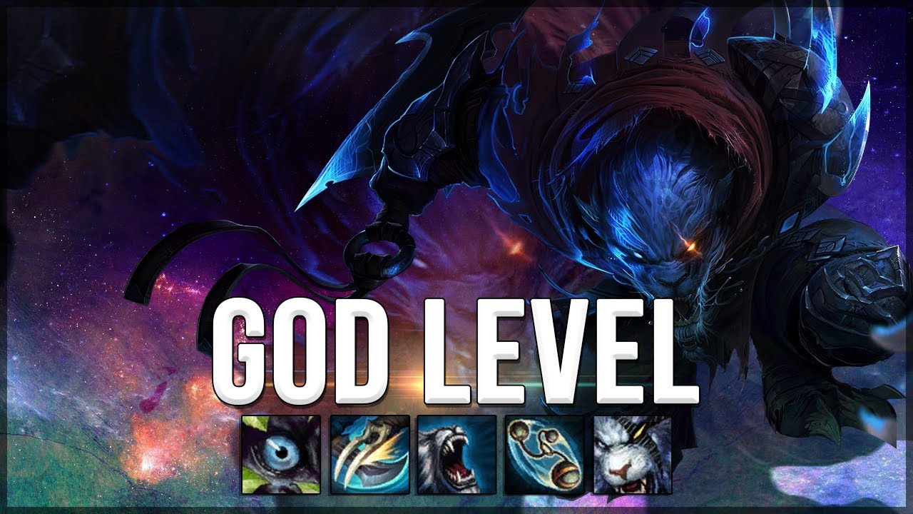 GOD LEVEL RENGAR PLAYS