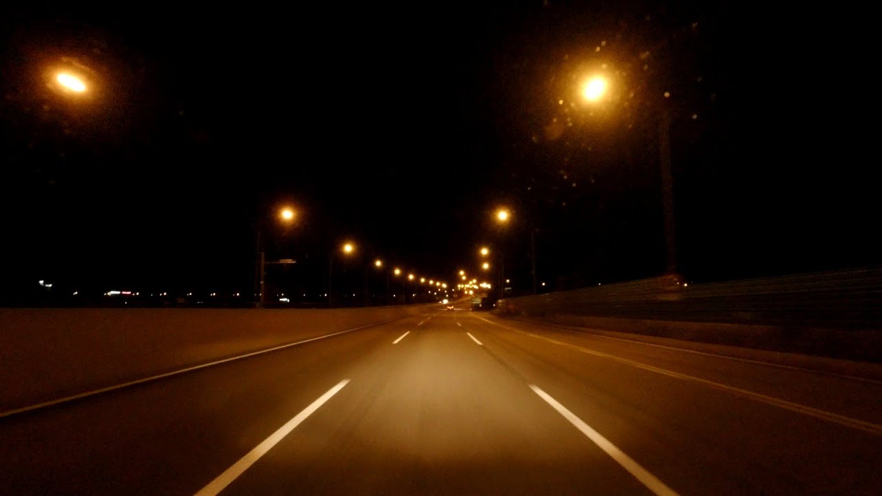 ASMR Highway Driving at Night (No Talking, No Music) - Seoul to Sokcho, Korea
