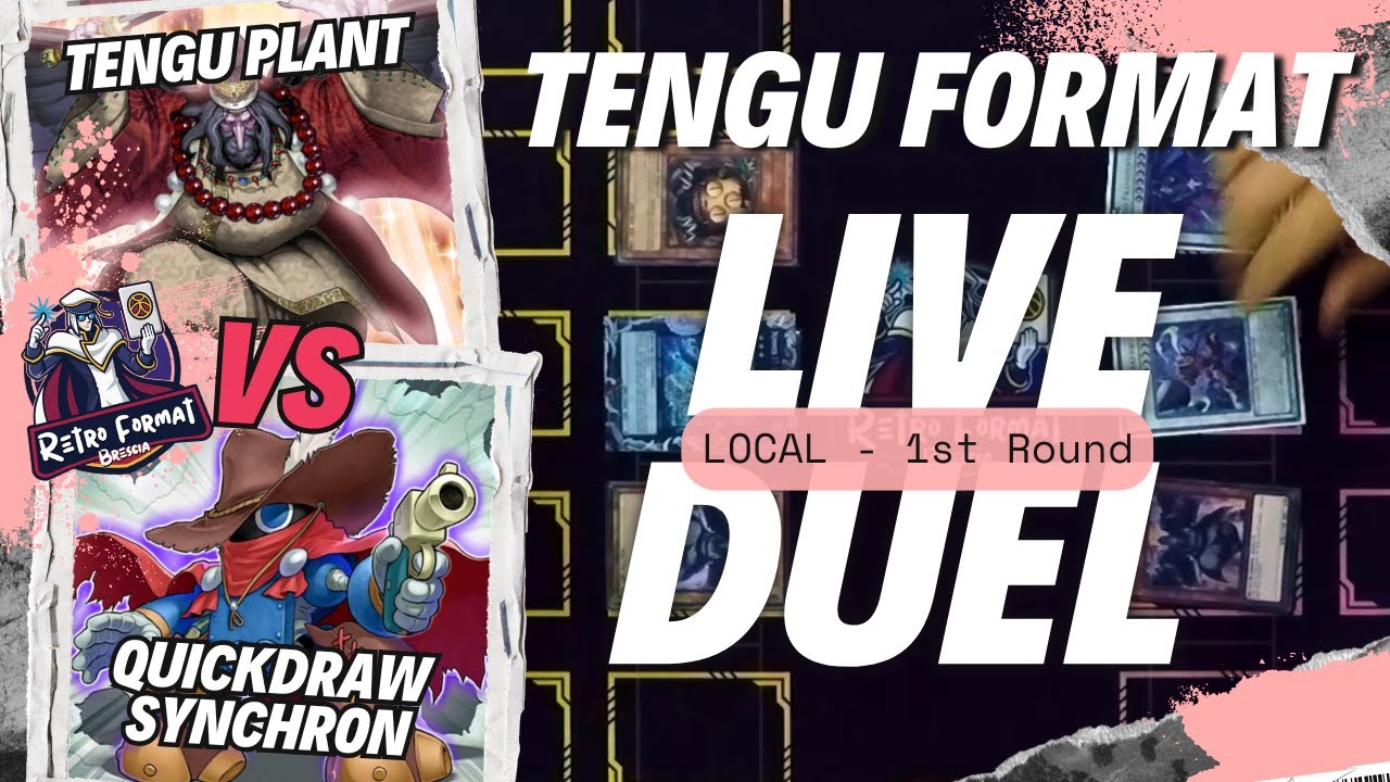 TENGU FORMAT - YUGIOH - Tengu Plant vs. Quickdraw Synchron | 1st Round - Local 01/10/2025