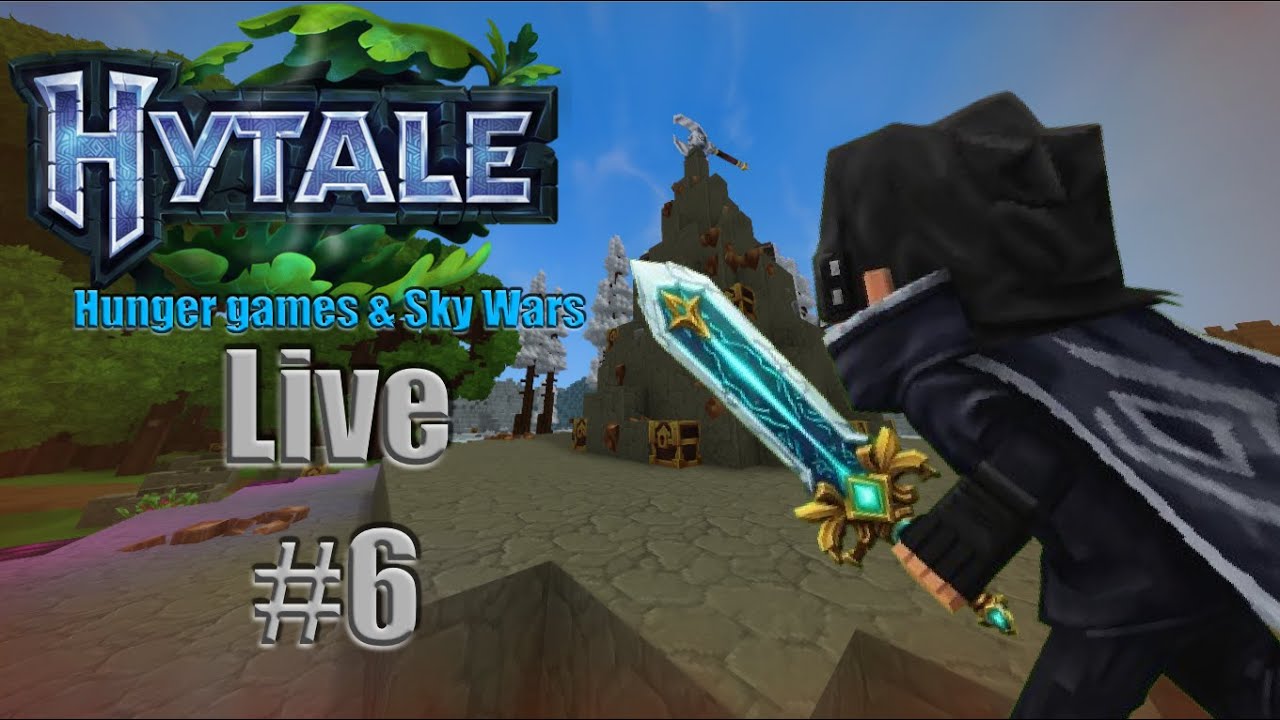 Hytale live #6 playing on servers