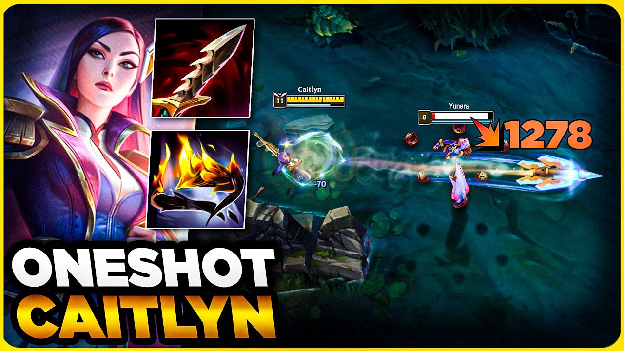 COMO CARREGAR JOGOS DE CAITLYN | MONO CAITLYN GAMEPLAY