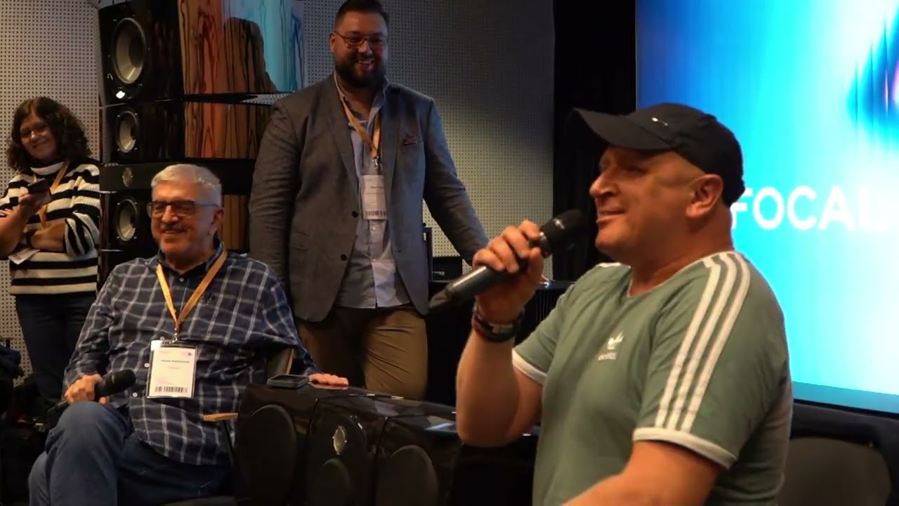 Spotkanie z Markiem Niedźwieckim i Piotrem Stelmachem – rozmowa o muzyce  na Audio Video Show 2025