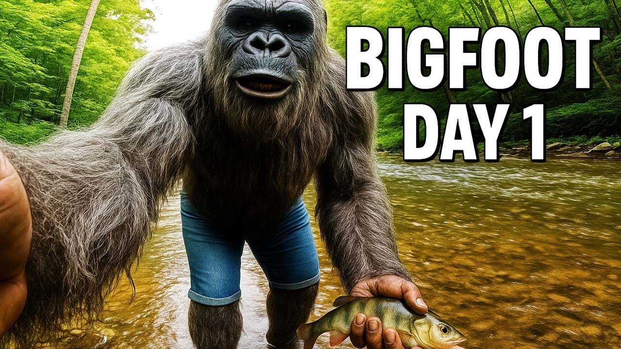 Bigfoot Vlog: First Day in the Wild Survival