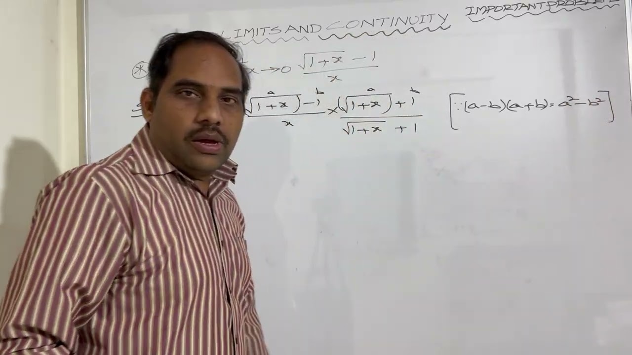 LIMITS AND CONTINUITY- IMPORTANT PROBLEMS- PAGE : 184 EXAMPLE: 2 (VSAQ) MATHEMATICS-IB