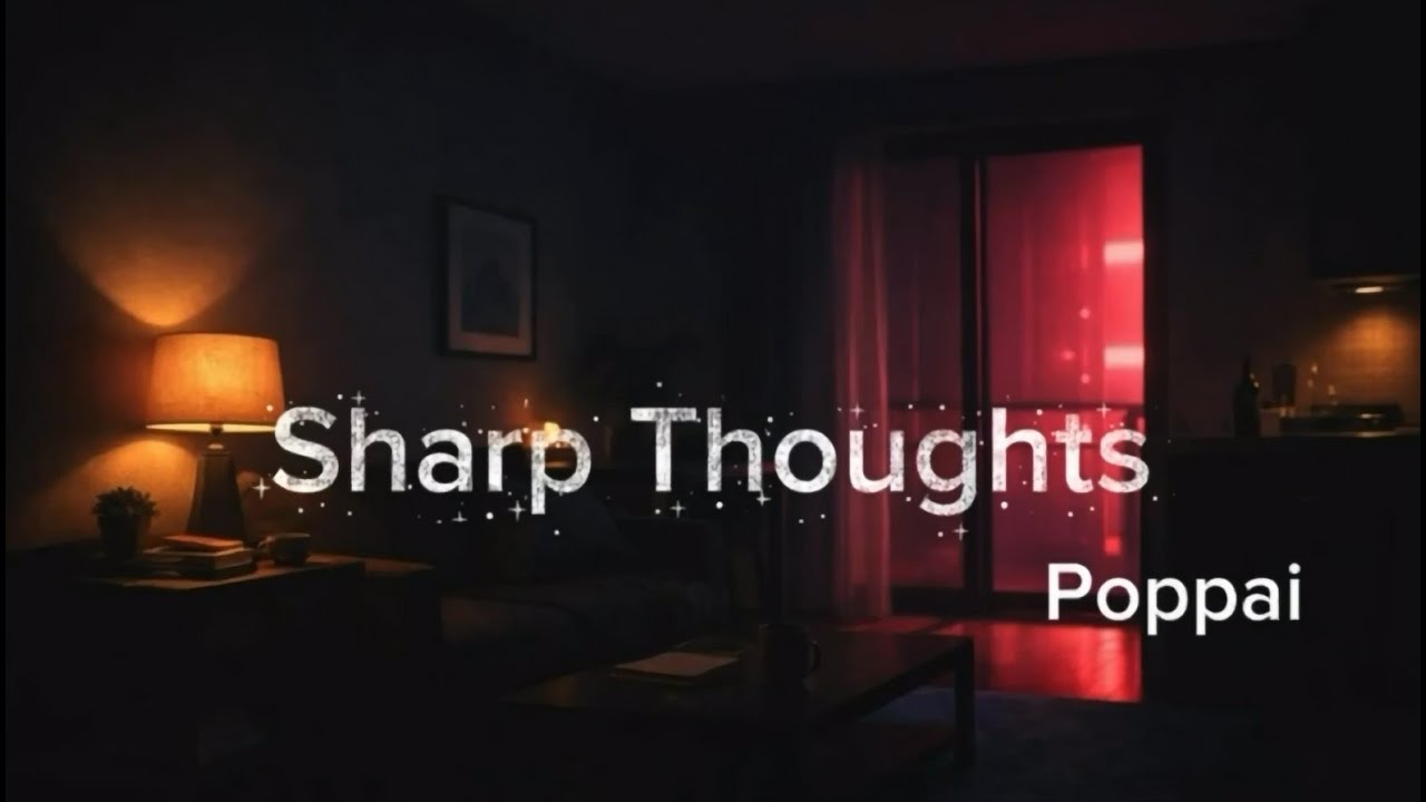 Poppai - Sharp Thoughts (Lyric Video)