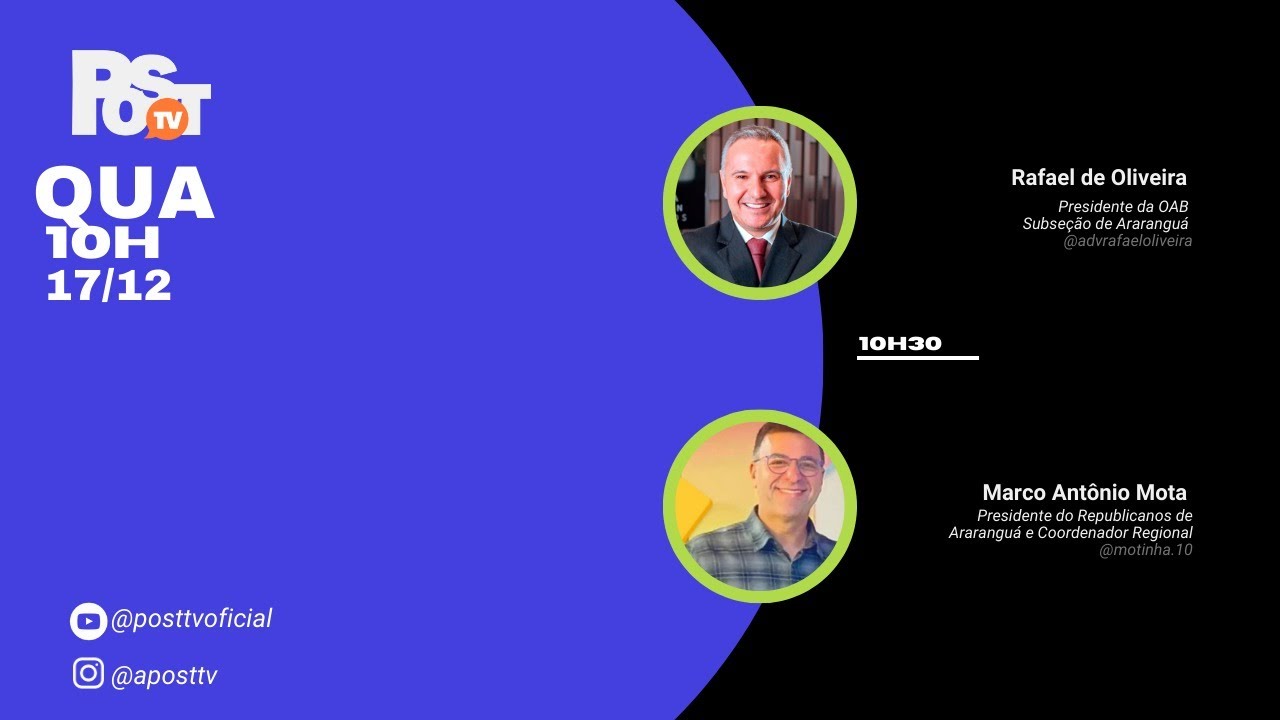 Post Notícias | DIA 17 DE DEZEMBRO DE 2025