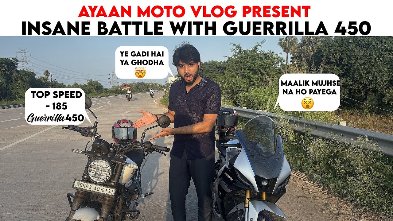 Gorilla 450 VS R15 M 💀|| Unexpected Result 