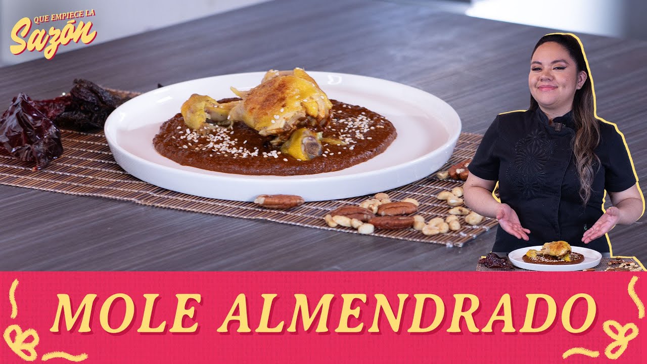 Mole almendrado paso a paso, receta original | Cocina Delirante