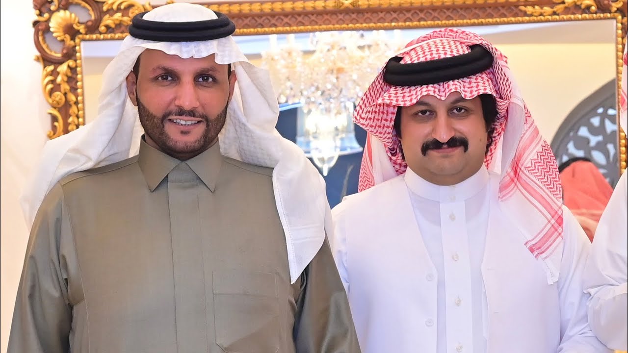 اقام رجل الأعمال عبدالرحمن بن محمد ال راقع مأدبة عشاء على شرف رجل الأعمال نغيمش بن فهد ابن قروش