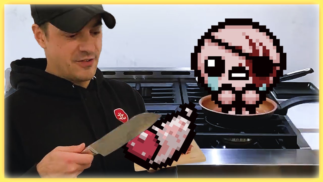 Cooking Binding of Isaac Items in Real Life