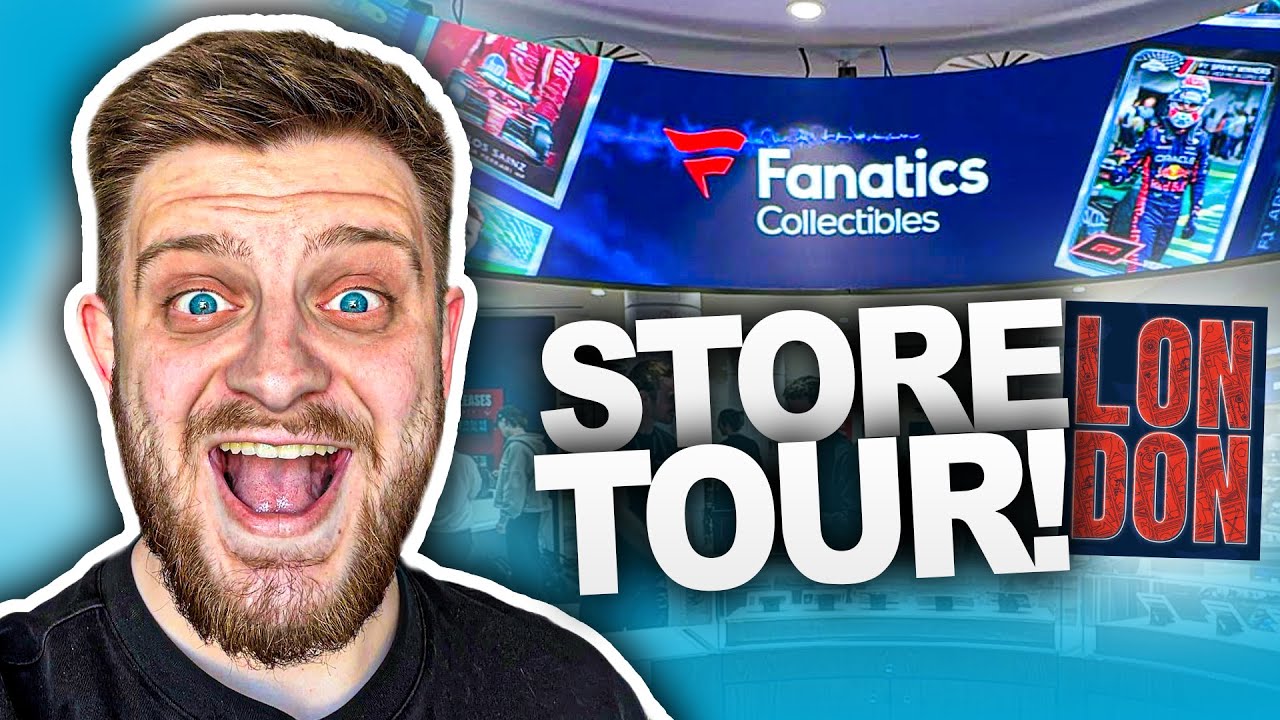 WHAT'S INSIDE the *NEW* FANATICS COLLECTIBLES LONDON Store?! (Regent Street Store!)