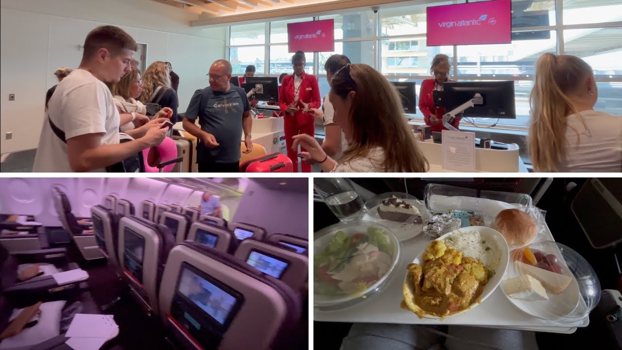 Virgin Atlantic Premium Economy | MCO to MAN | Travel Vlog | April 2024