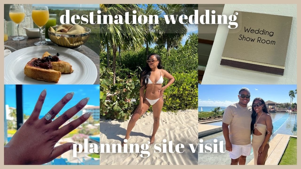 TRAVEL VLOG | Planning My Destination Wedding in Mexico! Our Pre-Wedding Site Visit | All -Inclusive