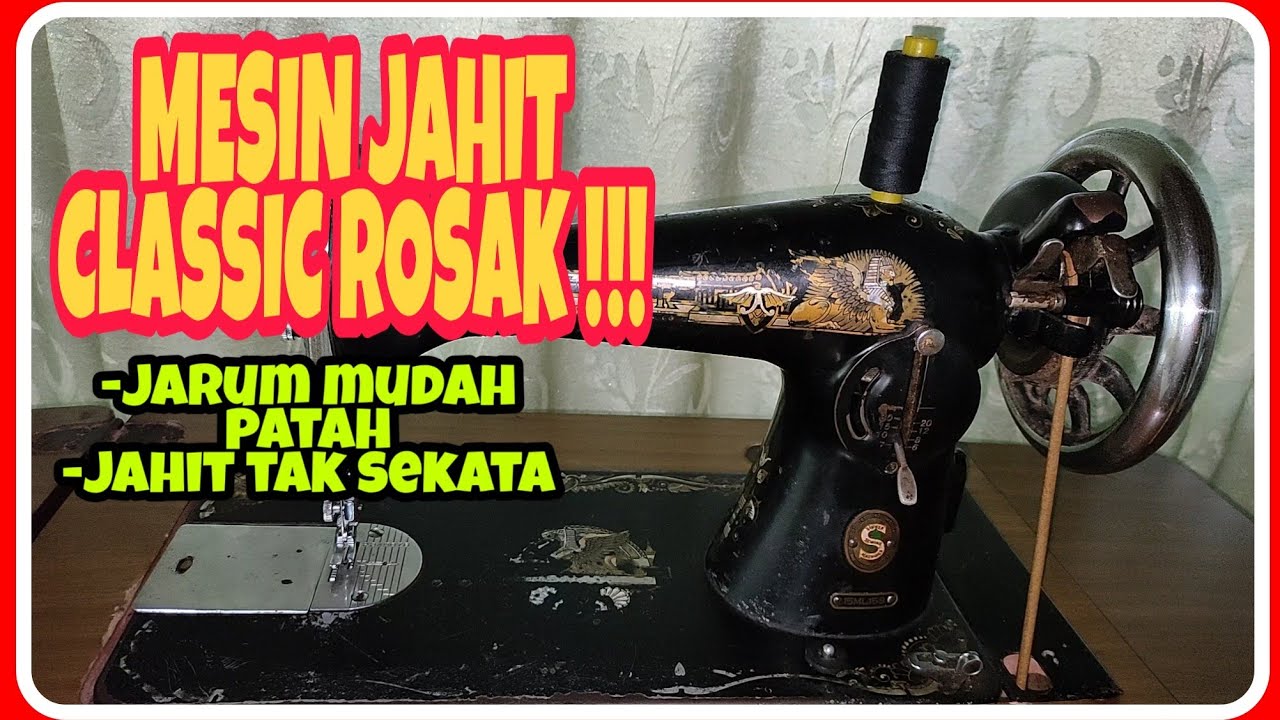 #mesinjahitsinger #mesinjahitlama #mesinjahithitam CARA BAIKI MESIN JAHIT SINGER