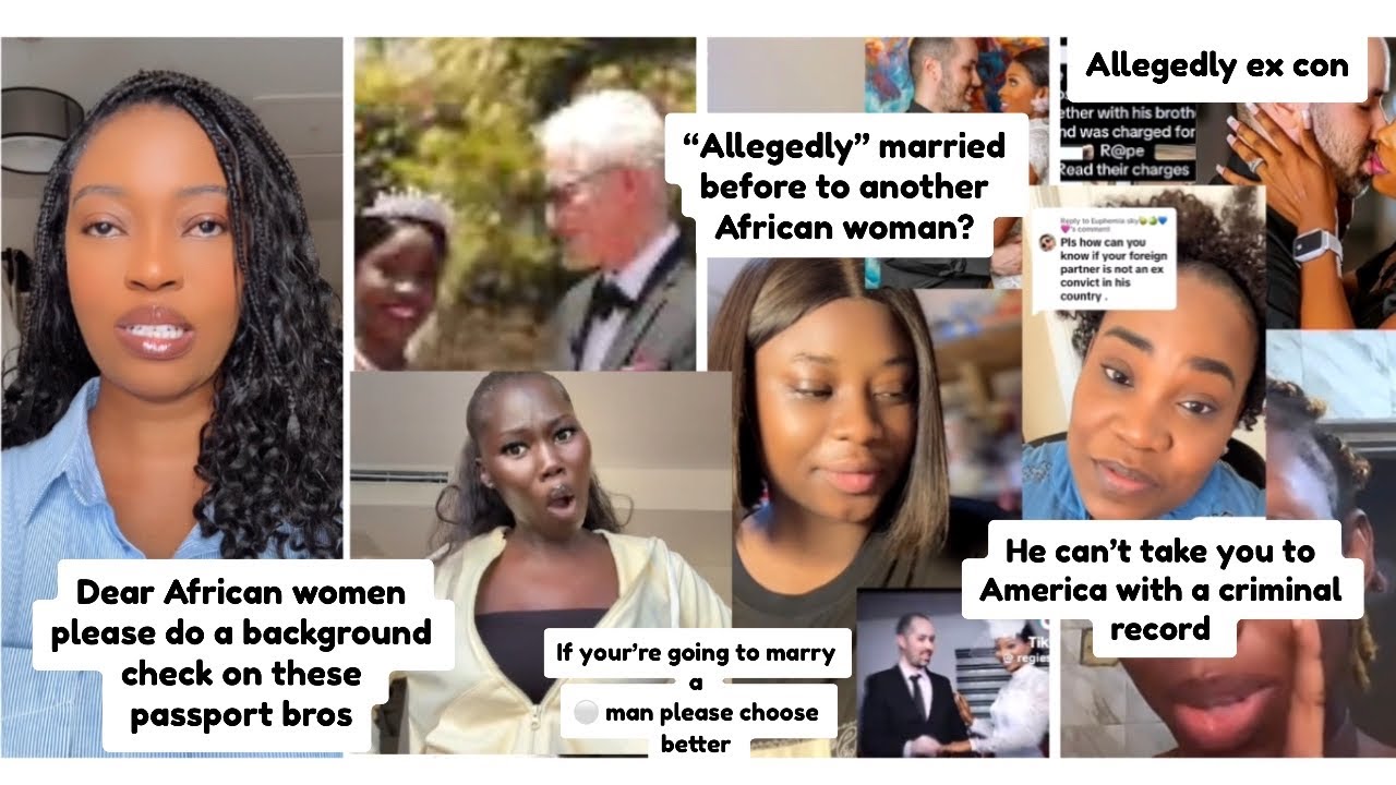 Her Marriage To A Passport Bro Has Got People Taking