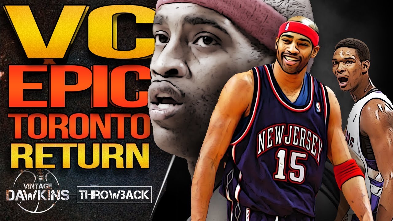 Vince Carter Returns To Toronto And Gets Booed All Game Long, Then Pulls Off A CRAZY Finish 😱🐐🔥