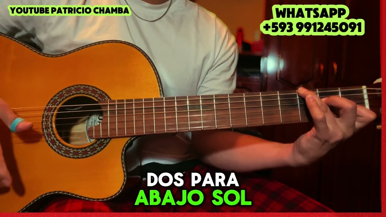 Falsa Mujer Segundo Rosero - Tutorial Bolero Guitarra Ecuatoriana - Patricio Chamba Bolero