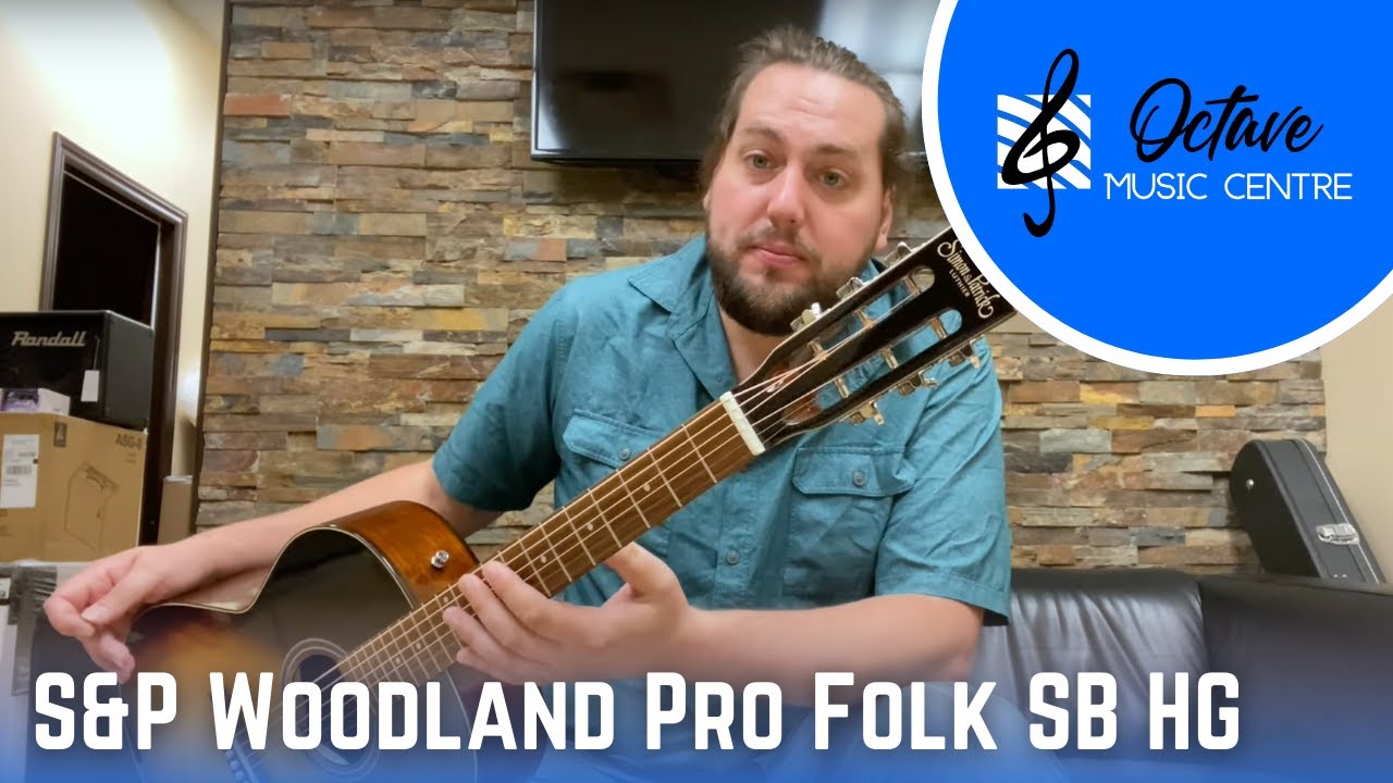 ПОЛНОСТЬЮ ЦЕЛЬНАЯ ГИТАРА ДО 1000$ - Simon & Patrick Woodland Pro Folk SB HG - Beautiful Budget Bo...