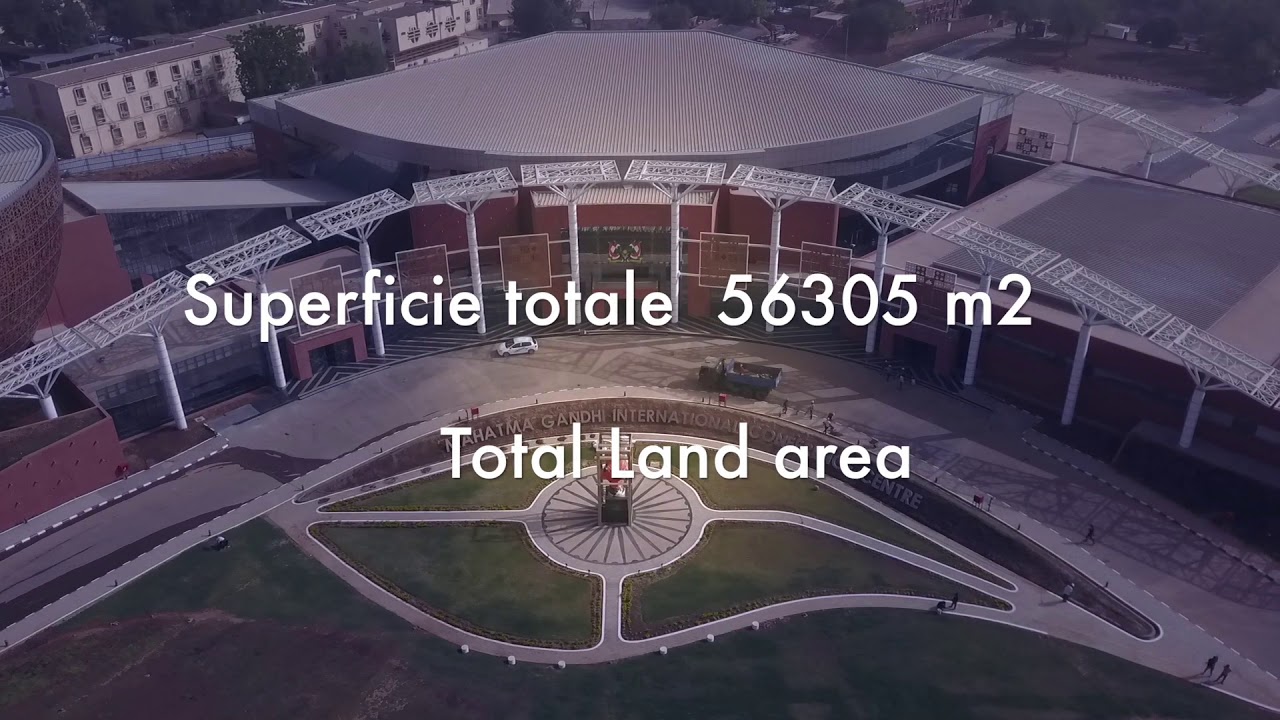 FILM SUR LE CHANTIER DE CONSTRUCTION DU CENTRE DE CONFÉRENCE INTERNATIONAL MAHATMA GANDHI