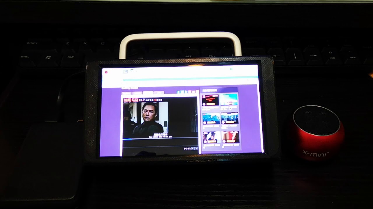 5.5 inch AMOLED waveshare touch screen for Raspbian