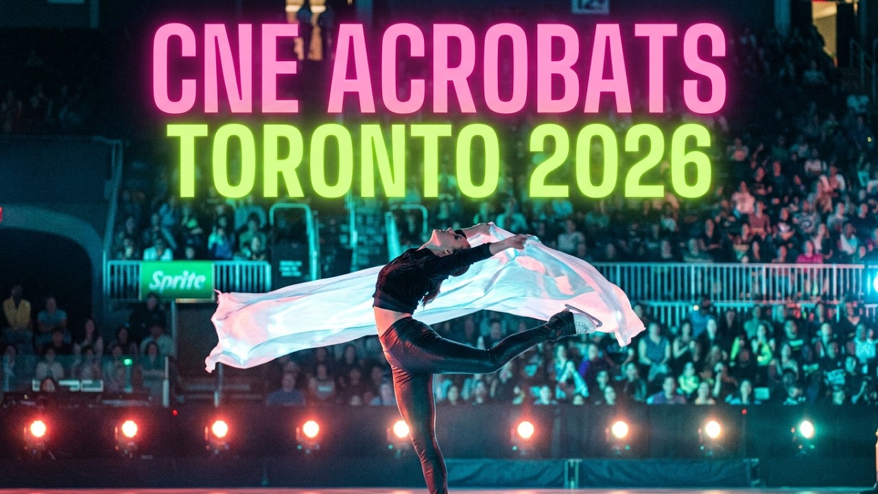 ⛸️😱🧊🔥Ice Skating & Acrobatic Show &mdash; CNE Toronto 2026!