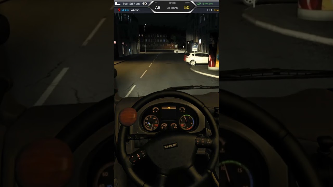 Silent Night Drive | ETS2 Immersive Trucking 