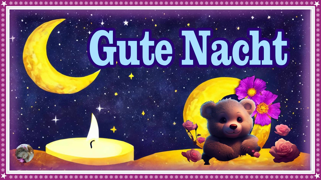 Ein lieber Gute Nacht Gru&szlig; f&uuml;r Dich⭐  Schlaf sch&ouml;n!